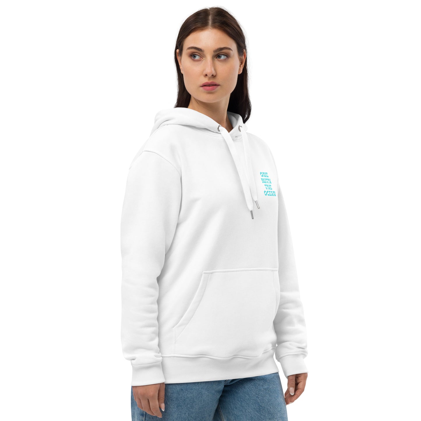 Premium Eco Hoodie - One with the Ocean