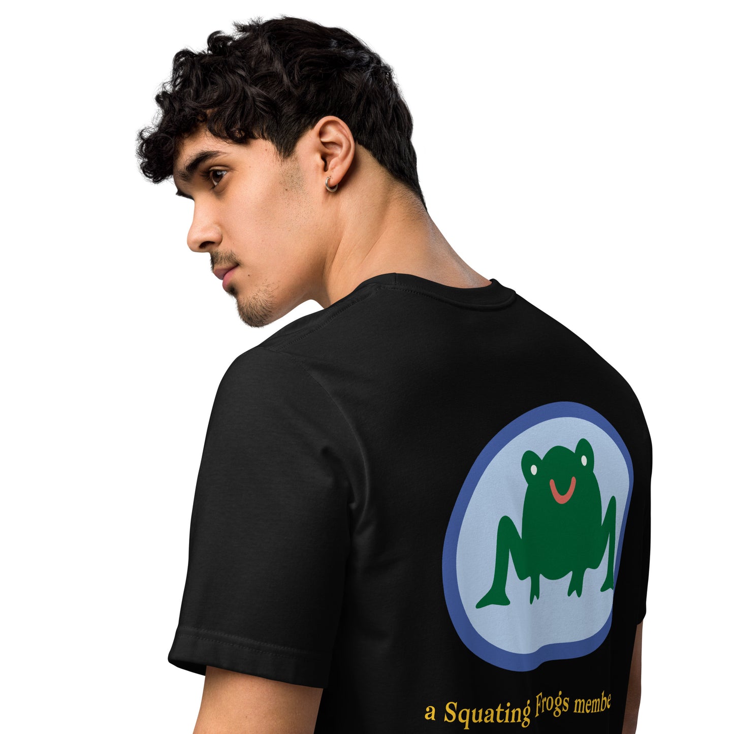 Eco T-shirt - Squating Frog