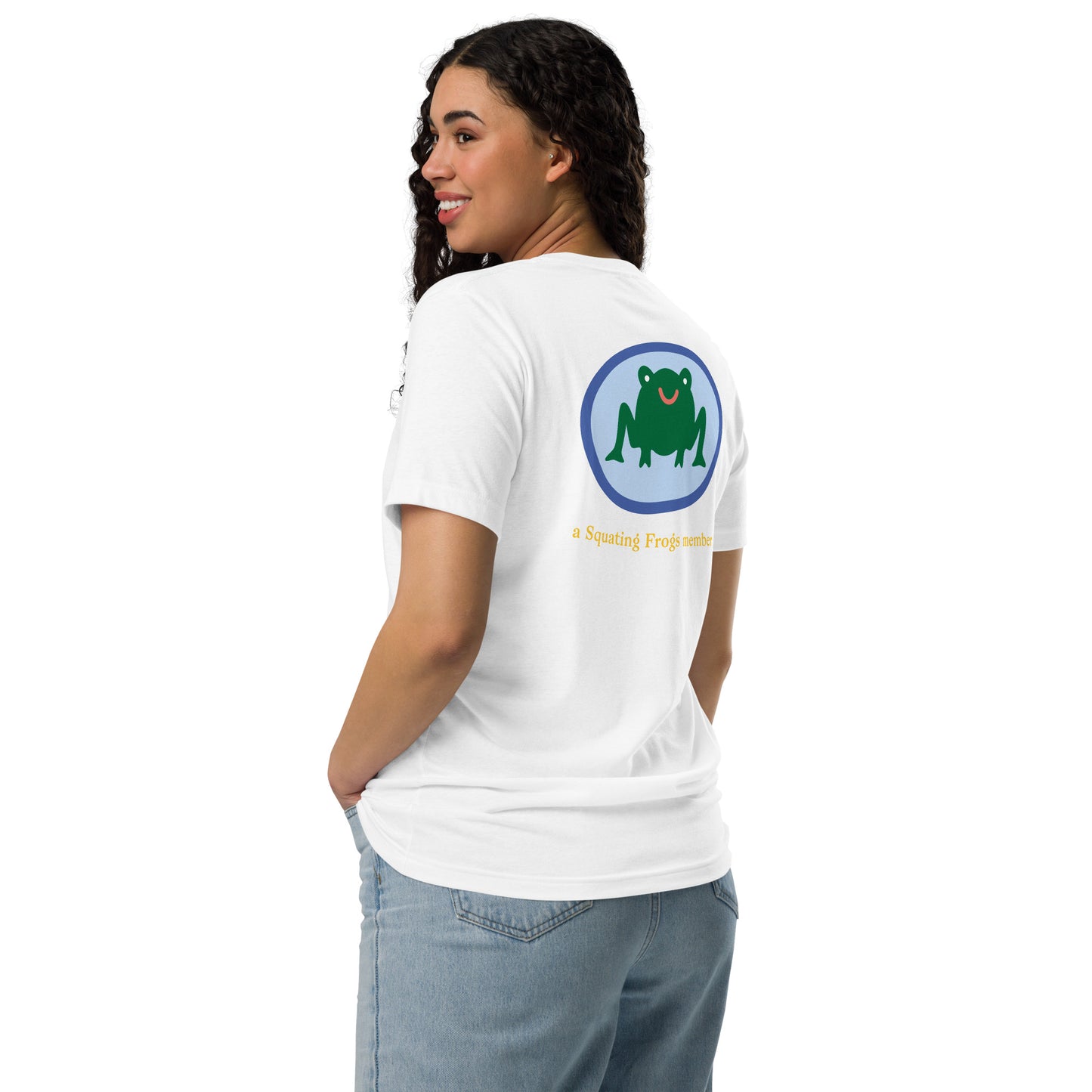 Eco T-shirt - Squating Frog