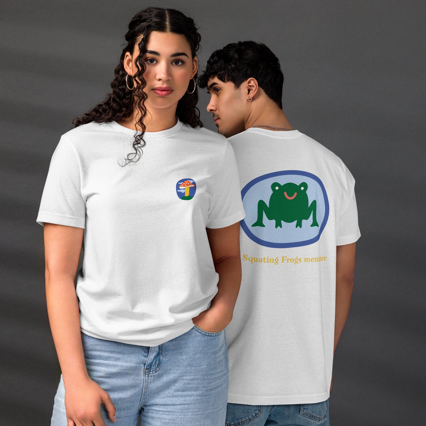 Eco T-shirt - Squating Frog